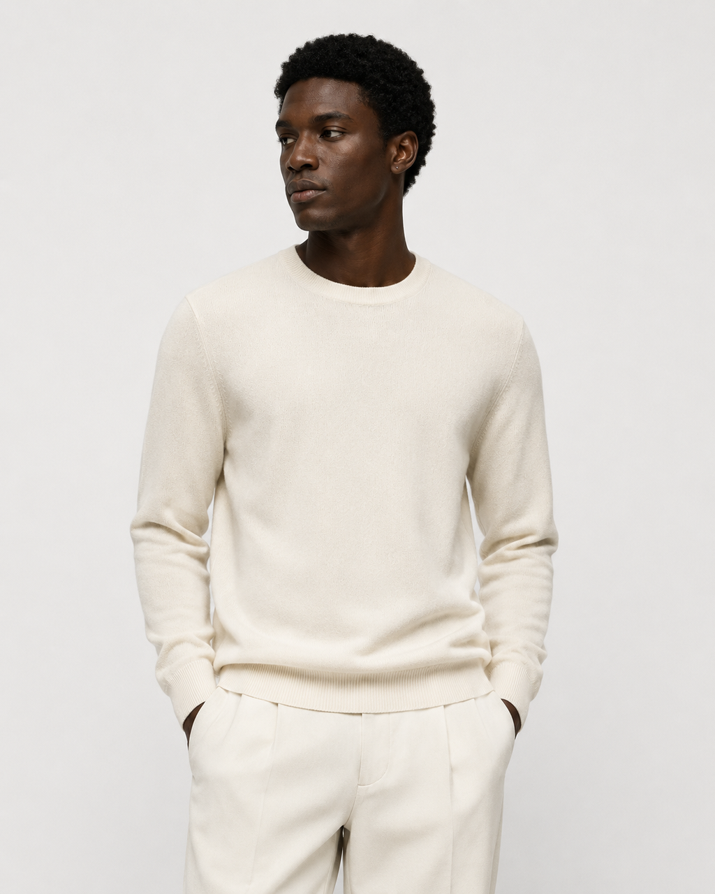 Cream Baxter Sweater