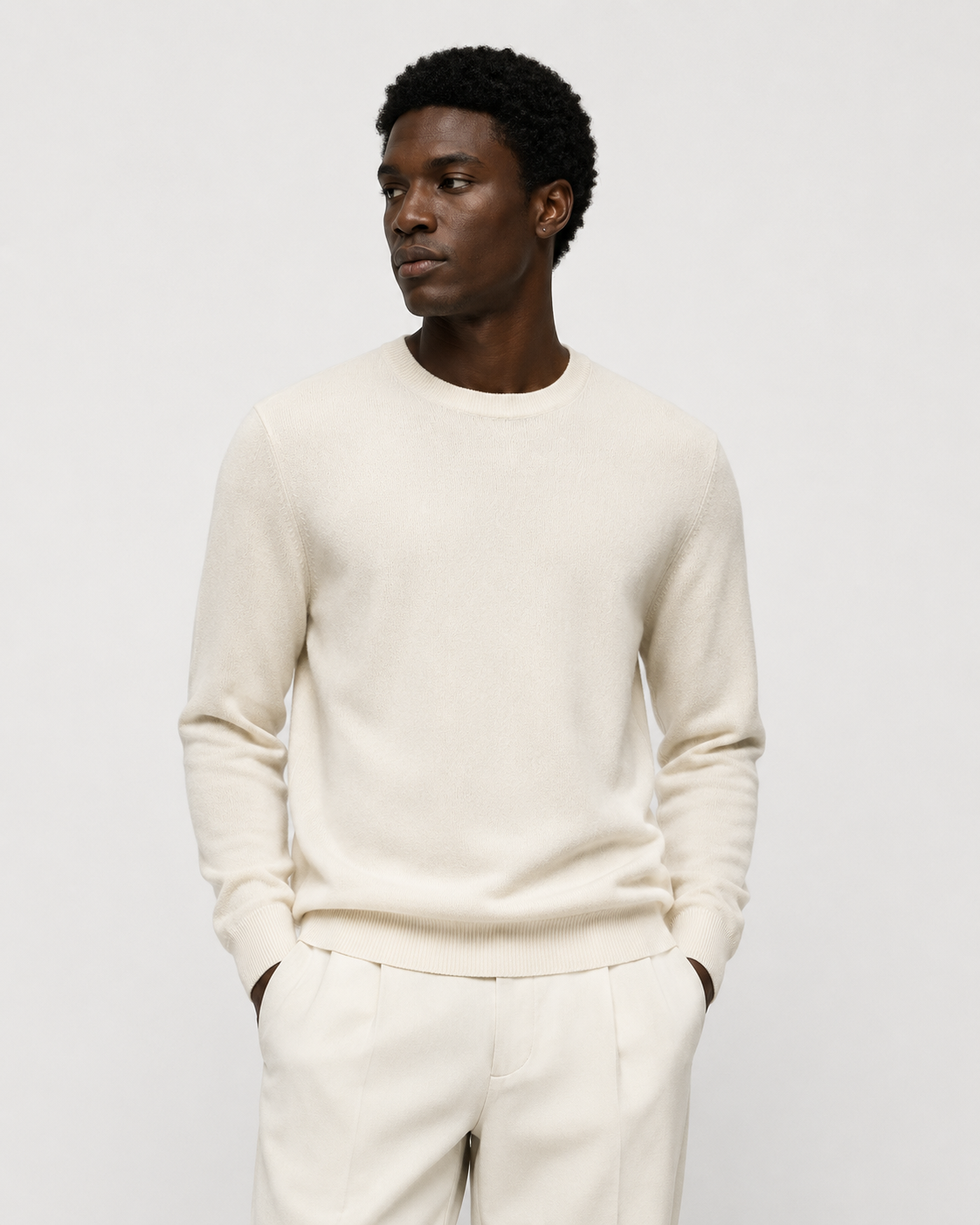 Cream Baxter Sweater