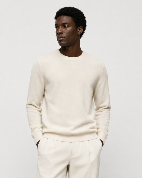 Cream Baxter Sweater